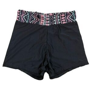 Geometric High Waist Swimsuit Bottoms